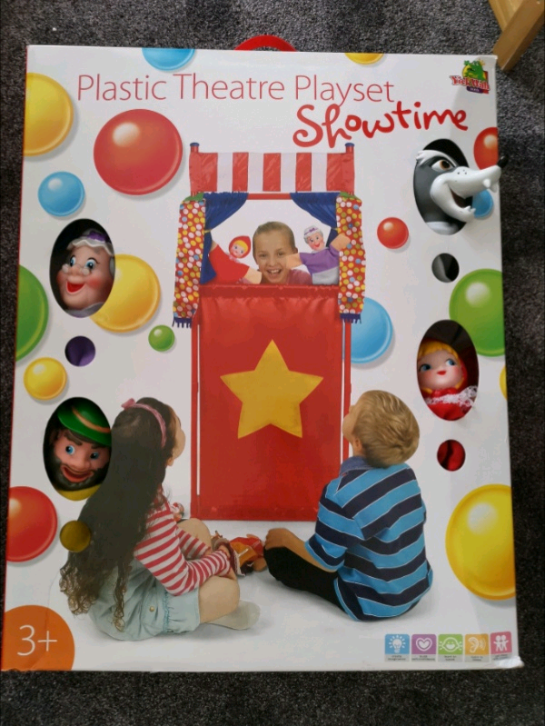 plastic theatre playset